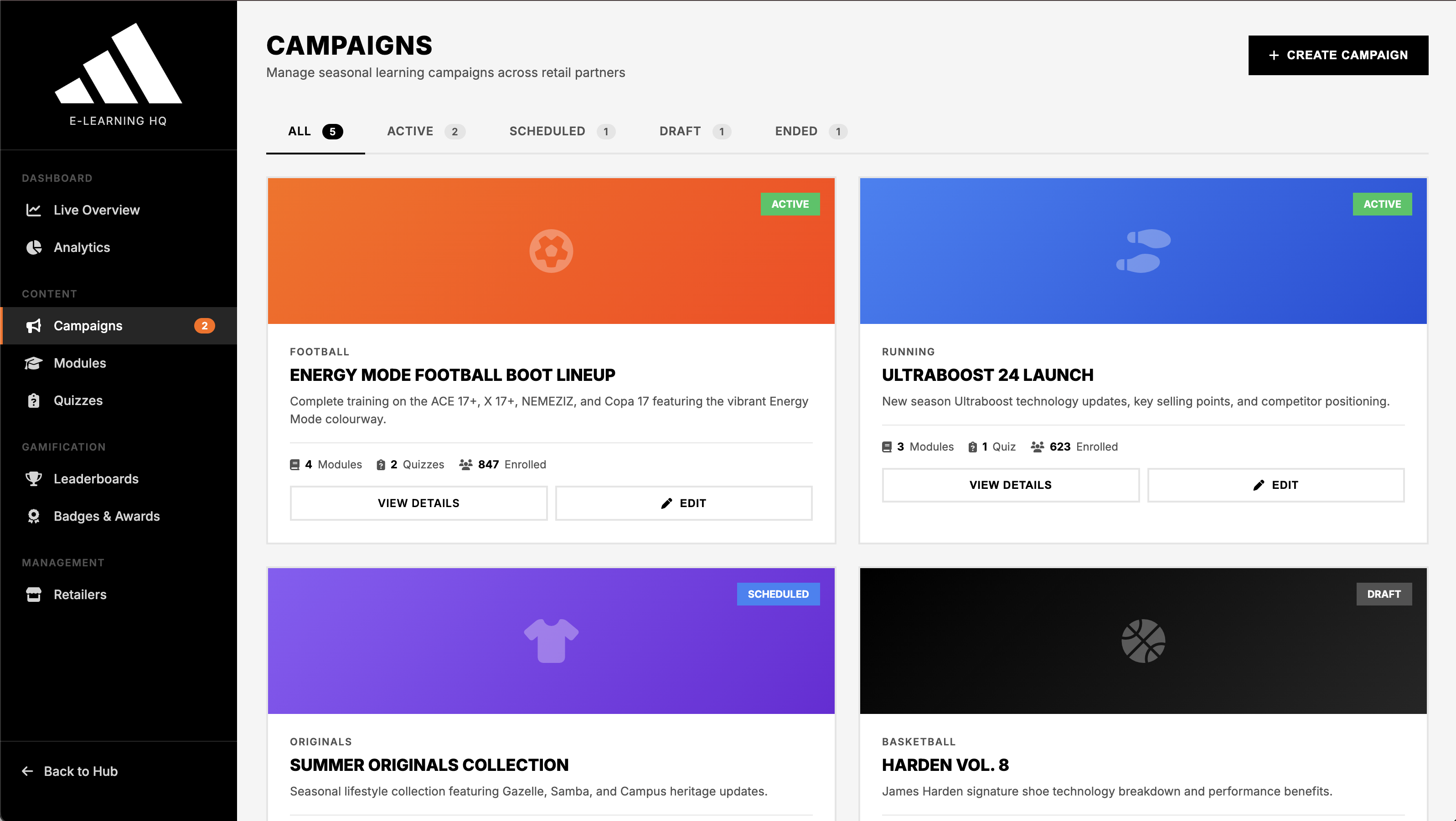 adidas Training Module